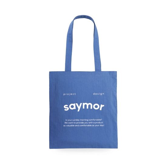 Color eco bag_blue