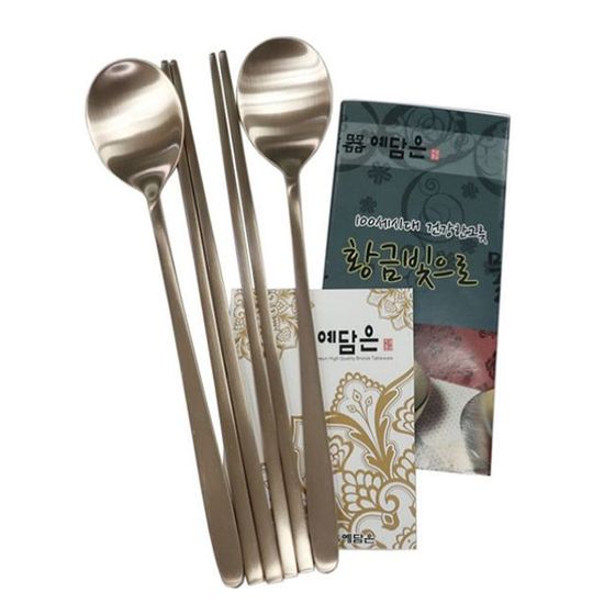 예담은 수저세트 방짜유기 놋 W91955E