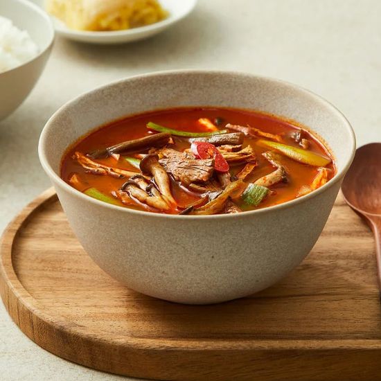 [비비고] 플렌테이블 식물성 미역국/육개장 500g