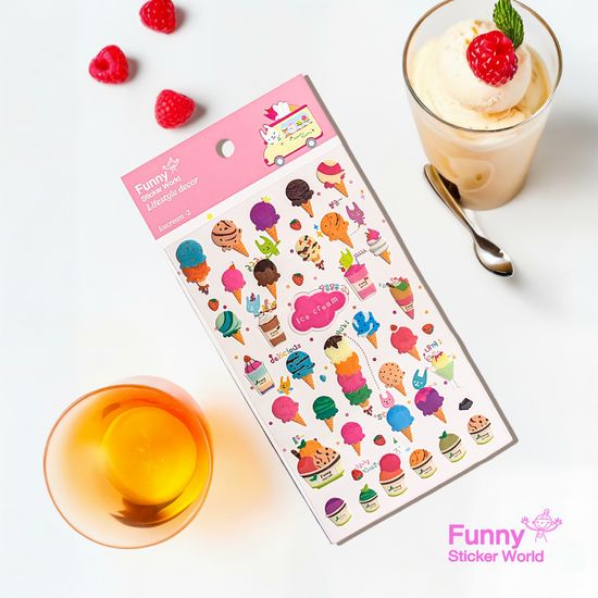 퍼니스티커 Z820 아이스크림2 에폭시 라이프스타일 