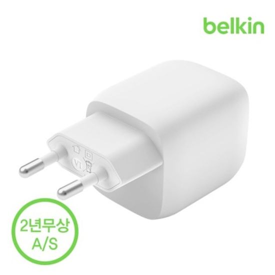 벨킨 듀얼 USB-C타입 PD 3.0 고속 충전기 WCH011kr
