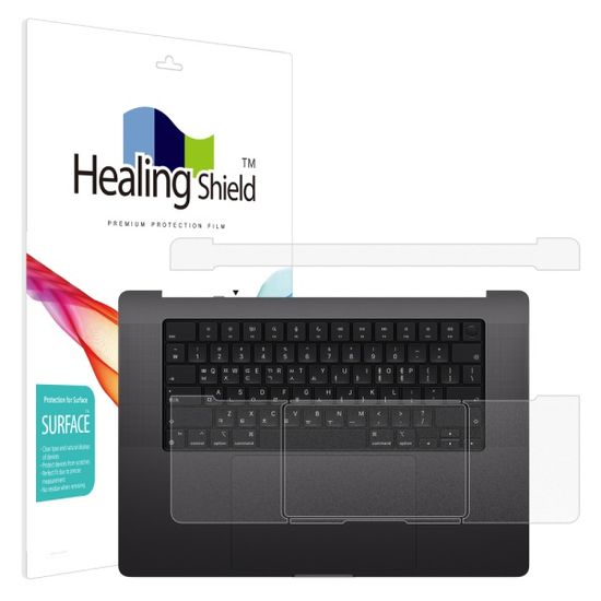 맥북프로16 M3 무광 팜레스트/터치패드 필름 2매