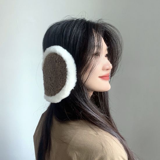 뽀글뽀글 방한 귀마개 겨울귀덮개 이어머프