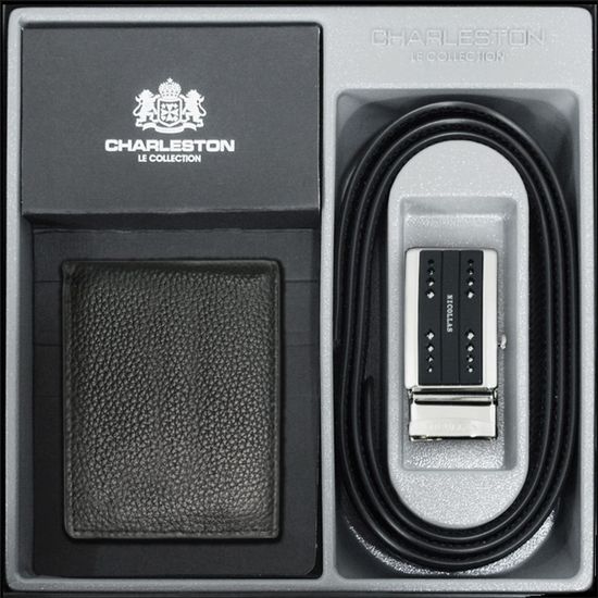 찰스톤 소가죽 벨트 명함 슬 W7D690D