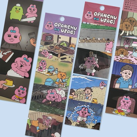 빤쮸토끼 일러스트 스티커 