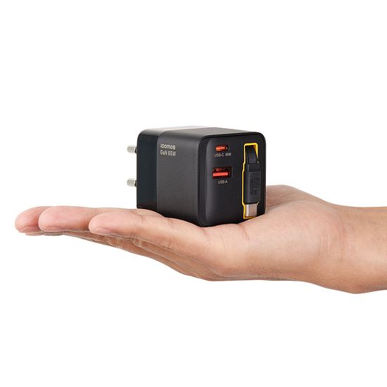 아이코모스 65W C타입 초고속 PD 멀티 어댑터 충전기