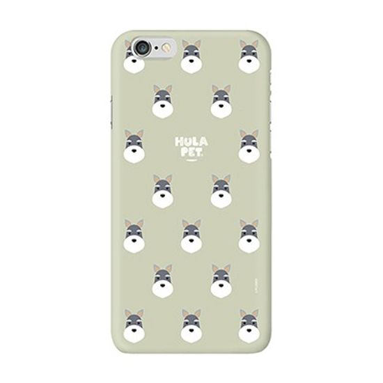 HULA PET PATTERN CASE (Schnauzer) / 아이폰 케이스