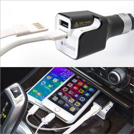 청연 차량용 공기청정 충전기 NV31-AAP200S