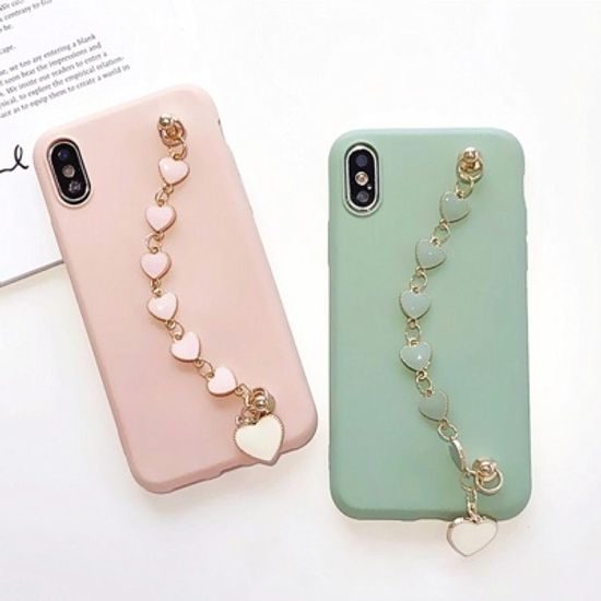 아이폰12 PRO MAX MINI 하트 쥬얼리 스트랩 폰케이스