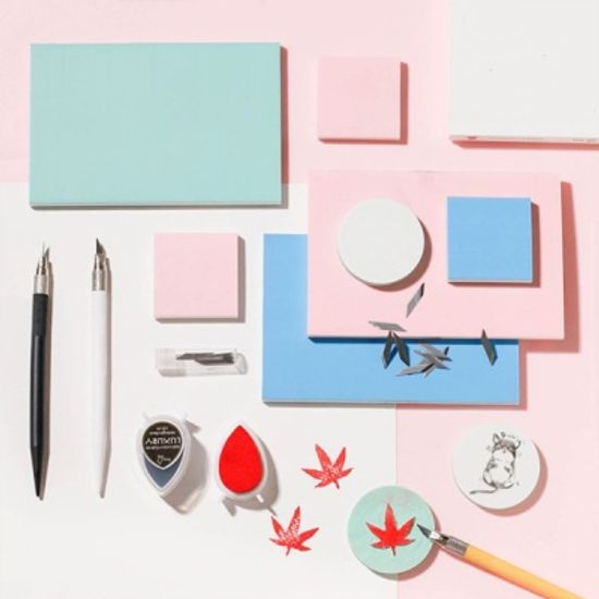 조각용 지우개 도장 스탬프 만들기 세트