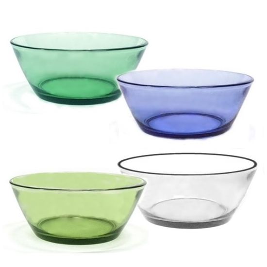 칼라 다용도 유리볼(5 inch.D)샐러드볼(4P)