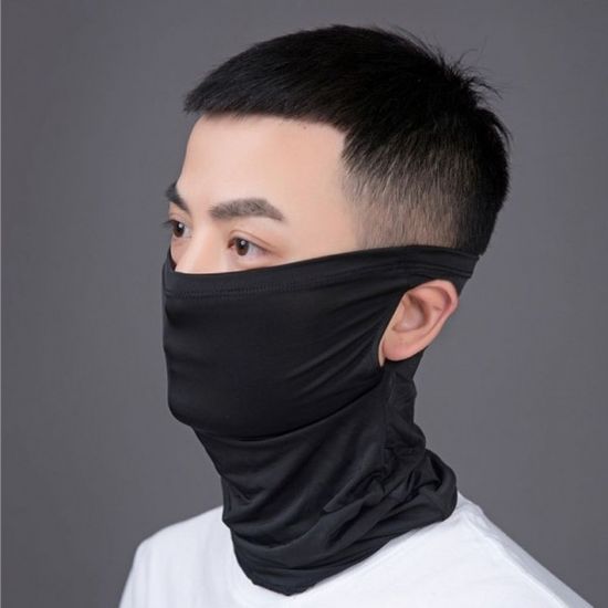 목두건 얼굴햇빛가리개 여름복면 쿨안면마스크 블랙색