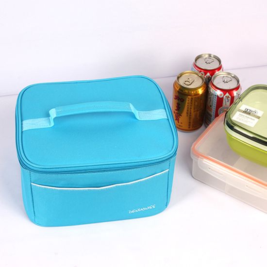 [쿠킹홈]피크닉 도시락 보온보냉 도시락 가방 (블루)