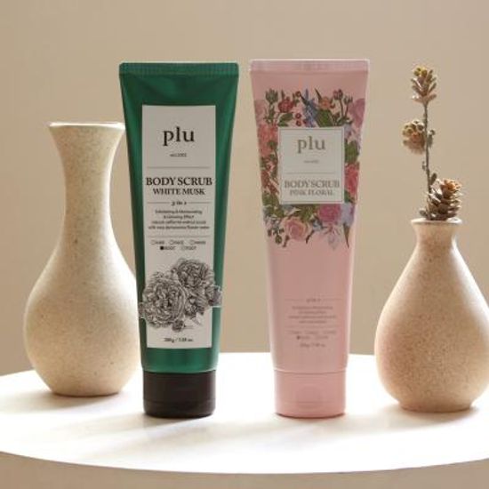 [플루] 오리지널 바디스크럽 200g+핑크플로럴 200g