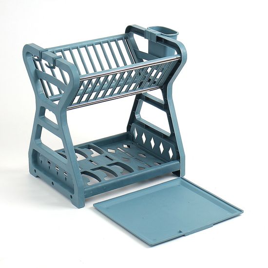 심플굿 2단 식기건조대 1인가구 자취방 그릇건조대