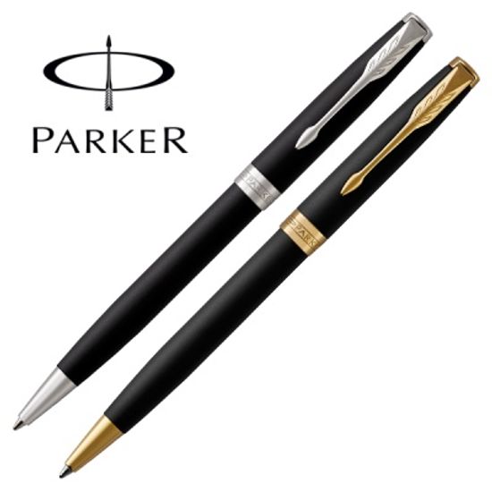 파카 소네트N 매트 블랙 볼펜 CT, GT