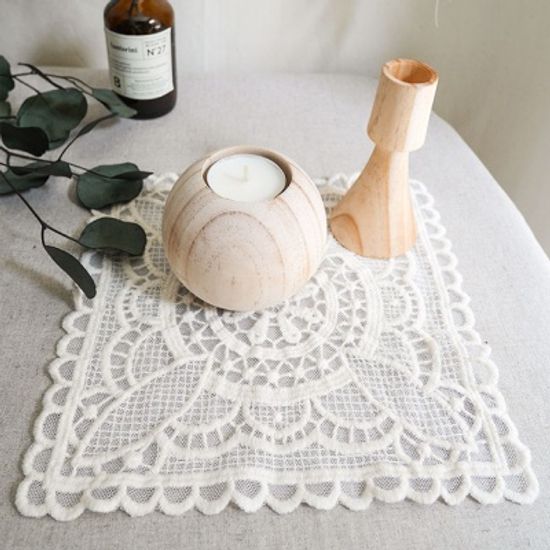 쁘티 사각 테이블 데코