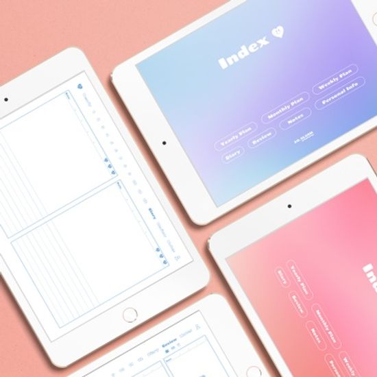 쏘슬러시-디지털 위클리 플래너