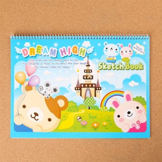 8절 캐릭터 스케치북 /신학기 어린이스케치북