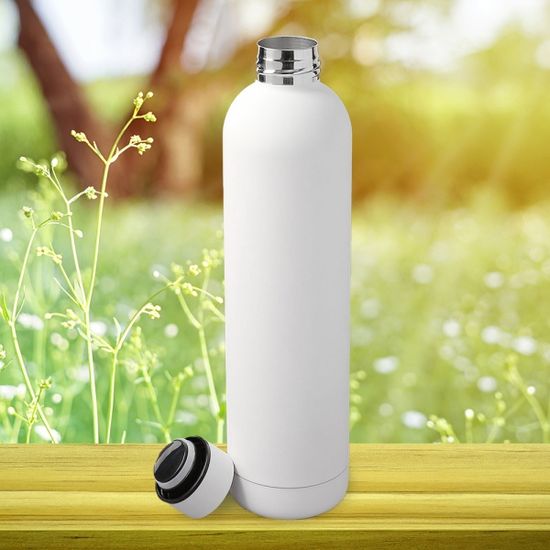 비비드 이중스텐 진공 보온병(1L) 운동 등산보온병