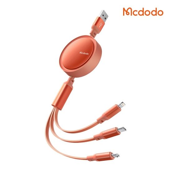 맥도도 플렉시블 3 in 1 충전 케이블 [8핀&C타입&5핀]