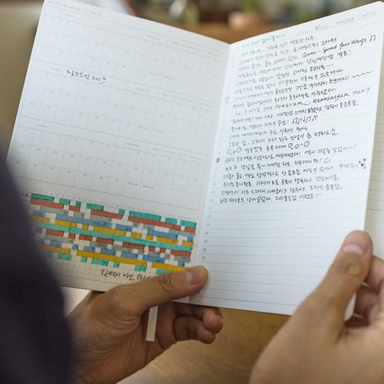 위클리 만년 다이어리 플래너 불렛저널 먼슬리 트래커