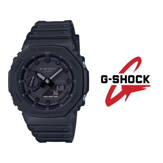 카시오 지샥 지얄오크 전자시계 스포츠워치 올블랙