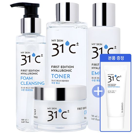 닥터바르고 5종(토너+에멀전+폼클렌징+크림+선크림)
