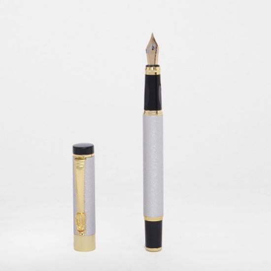 그랜드 드래곤801 만년필 3종세트 컨버터 병잉크 실버