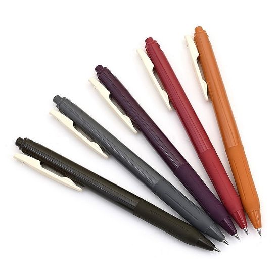 제브라 0.5mm 중성펜 사라사클립 빈티지 5색set JJ15