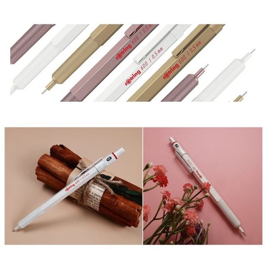 로트링 600 육각형 메탈바디 0.5mm 샤프펜슬 한정판