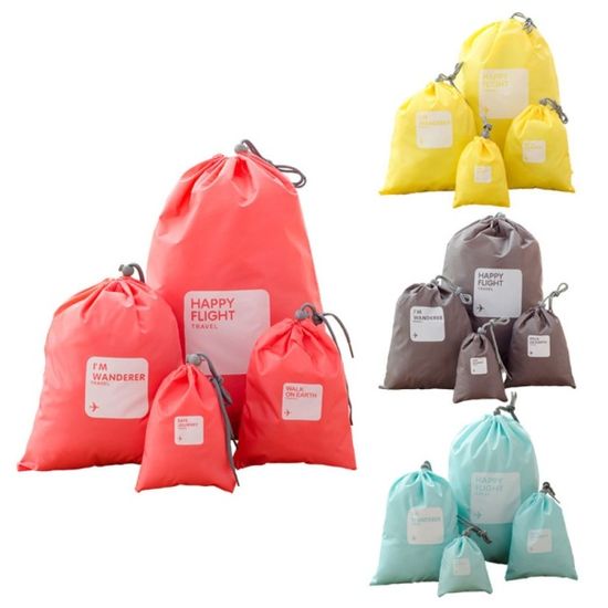 1박2일 트래블 주머니 여행파우치 4종 여행용파우치[W