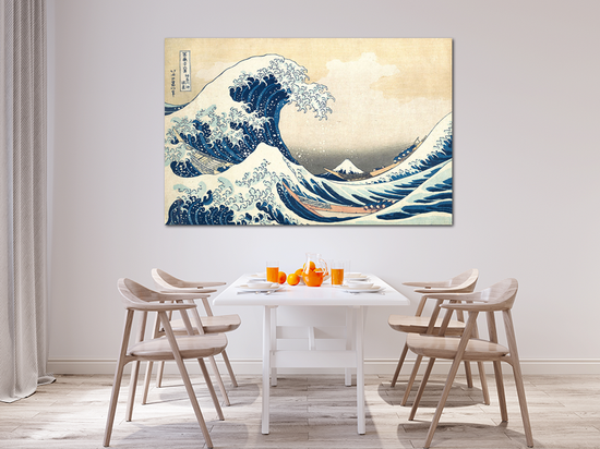 우키요에 호쿠사이 파도 동양화 그림 중형