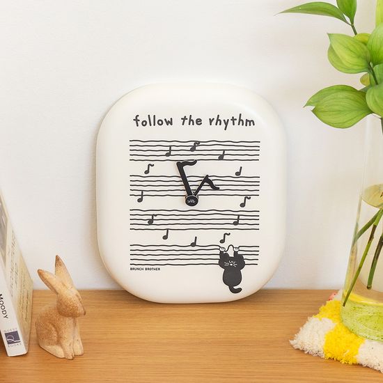 Brunch Brother 도자기 벽시계