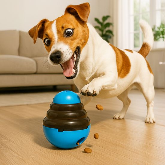 레토 움직이는 오뚝이 스낵볼 강아지 노즈워크 장난감