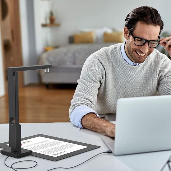 시저 렌즈프로 3in1 오버헤드스캐너 웹캠 스탠드