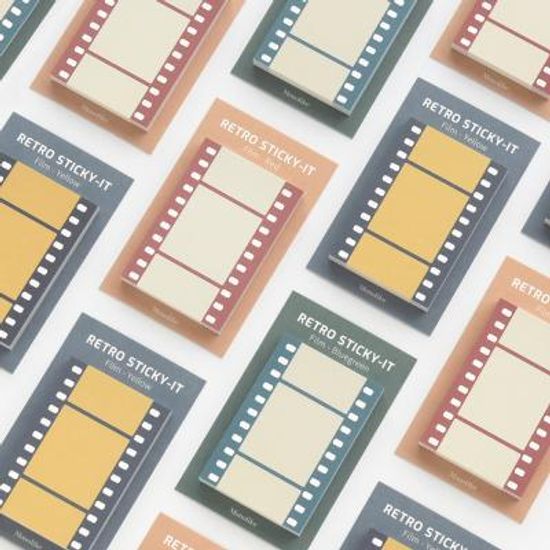레트로 스티키 점착메모지 - 필름