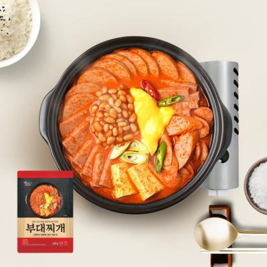 [미미의밥상] 정성담아 끓인 전통 부대찌개 600gx2팩