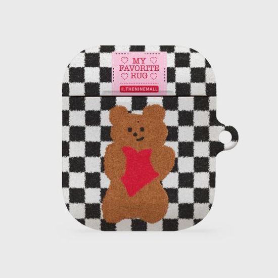 gummy checkerboard rug [hard 에어팟케이스 시리즈]