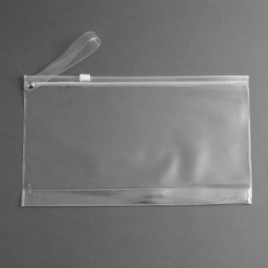 베이직 투명 파우치 10p세트/지퍼파우치 여행용파우치