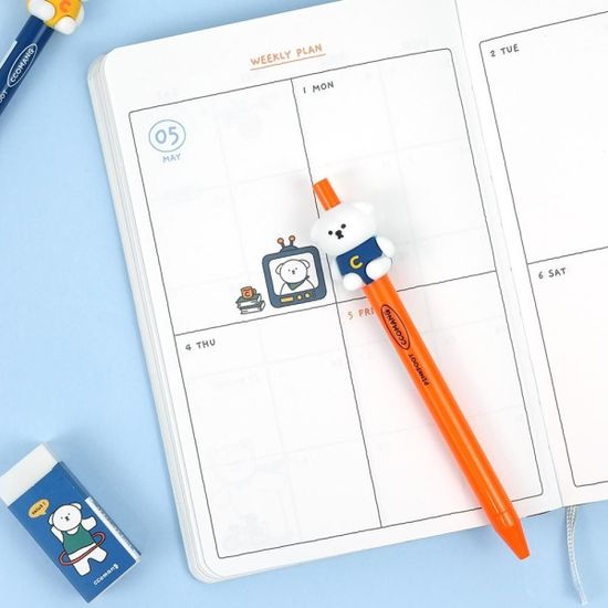 핑크풋 꼬망노크중성펜