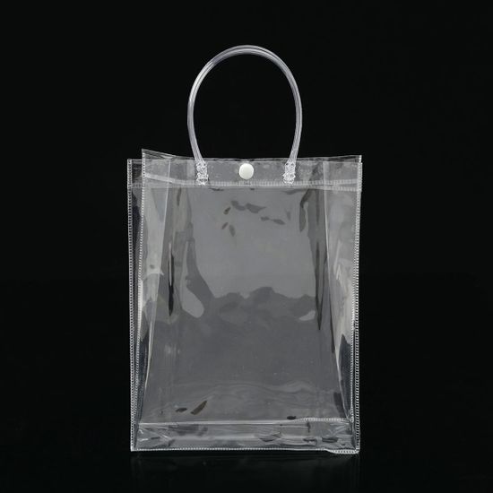 투명 PVC 쇼핑백 10p세트(20x25cm) 젤리백