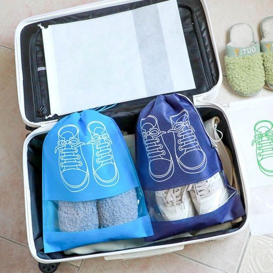 신발 수납 파우치 실내화 슈즈 여행가방 캐리어 정리[