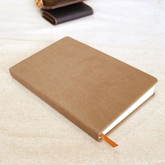 2026 속지선택 하드커버 양장다이어리 - 비벨브라운