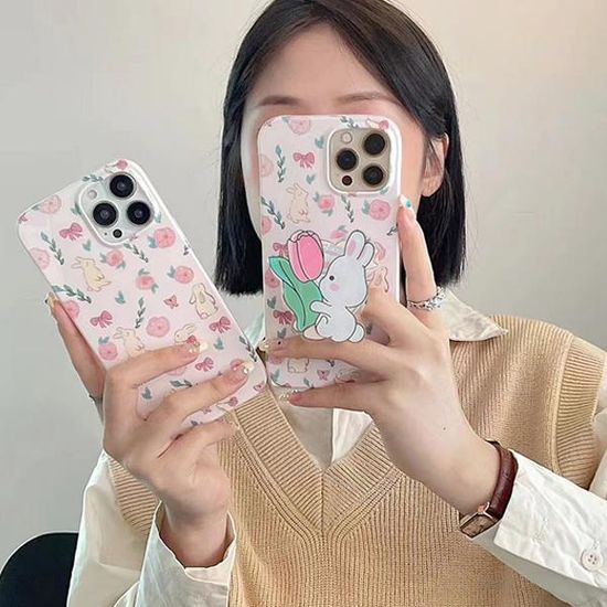 또또미 러블리 튤립 토끼 스마트톡 휴대폰 거치대