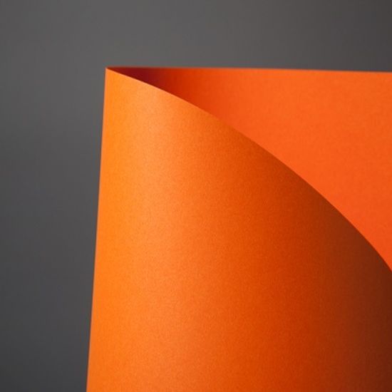 두성종이 칼라복사지 P50 주황색 A4 80g 25매포