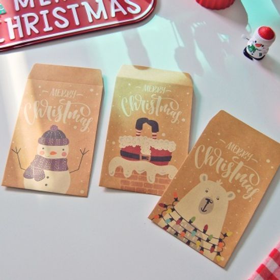 크리스마스 페이퍼백 구디백