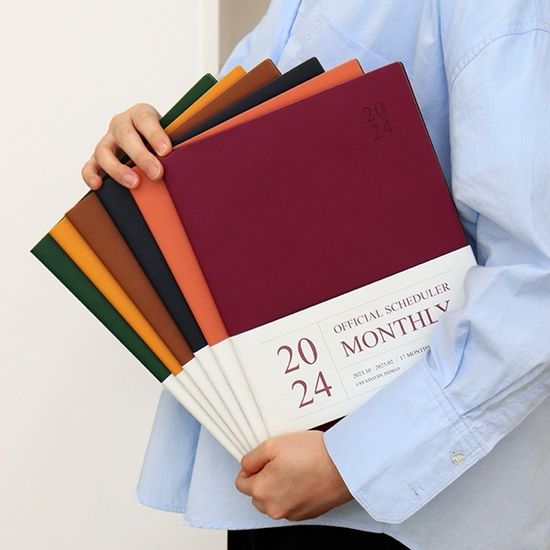 2024 오피셜 빅 먼슬리 스케줄러 (날짜형 A4 월간)