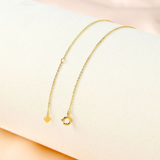 [비쥬홀릭] 실버925 골드도금 트리플 링 목걸이(골드)