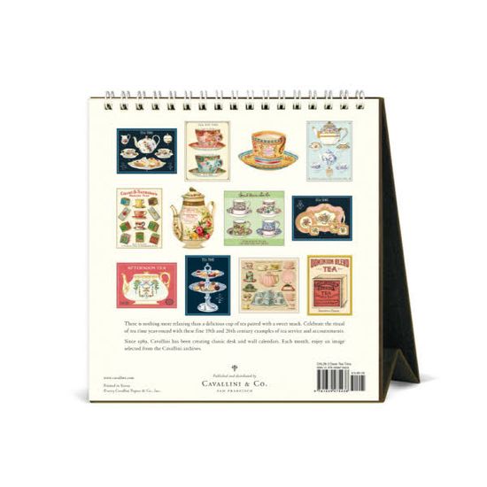 2026데스크캘린더 Tea Time